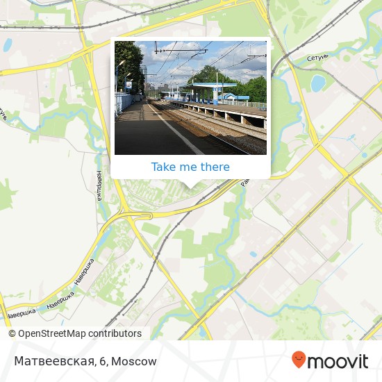 Матвеевская, 6 map