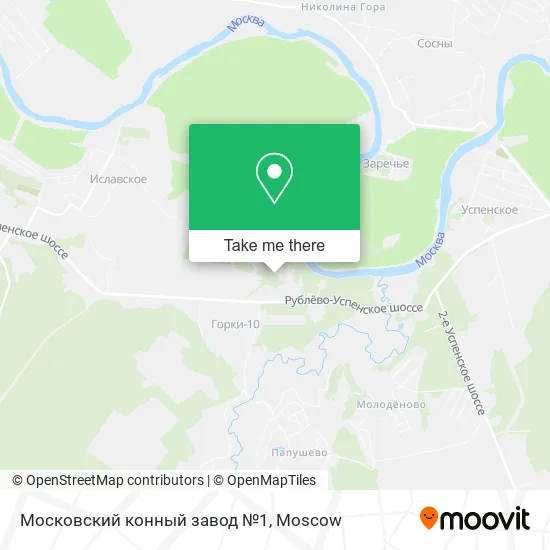 Московский конный завод №1 map