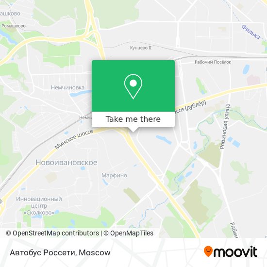 Автобус Россети map