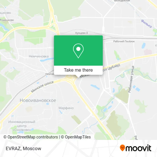 EVRAZ map
