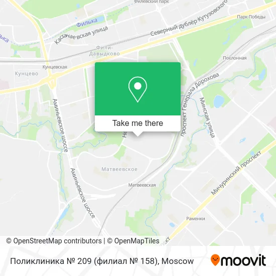Поликлиника № 209 (филиал № 158) map