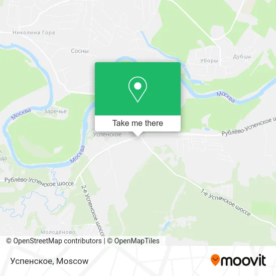Успенское map