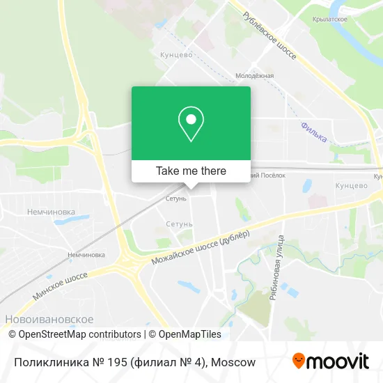 Поликлиника № 195 (филиал № 4) map