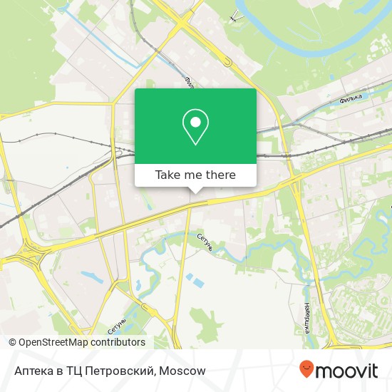 Аптека в ТЦ Петровский map