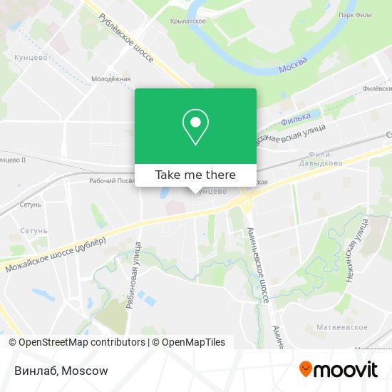 Винлаб map
