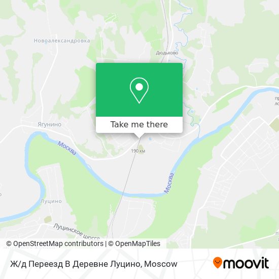 Ж/д Переезд В Деревне Луцино map