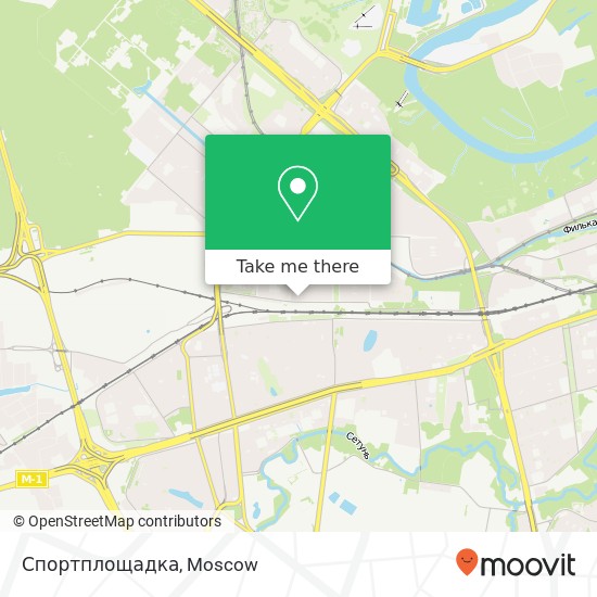 Спортплощадка map