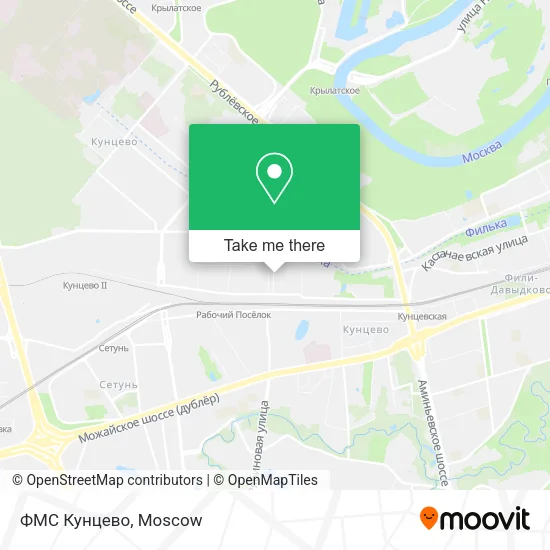 ФМС Кунцево map