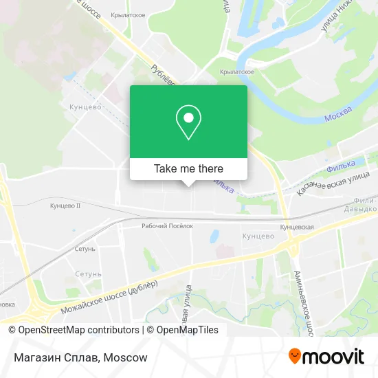 Магазин Сплав map