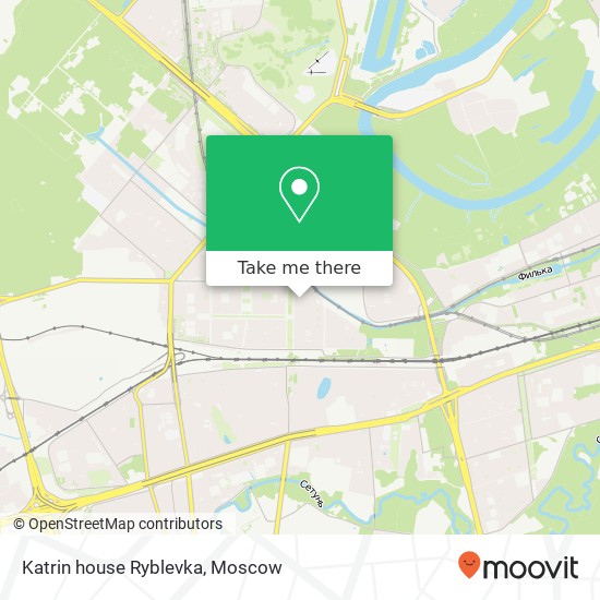 Katrin house Ryblevka map