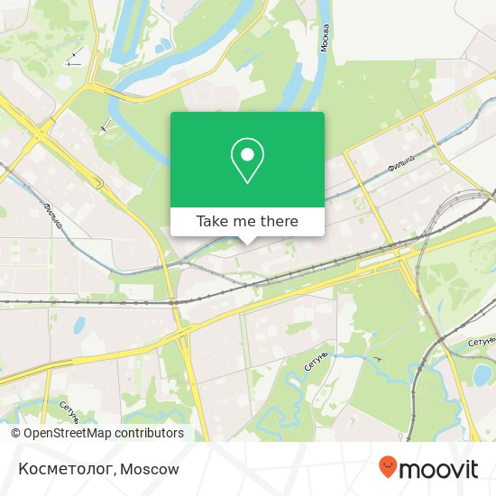 Косметолог map