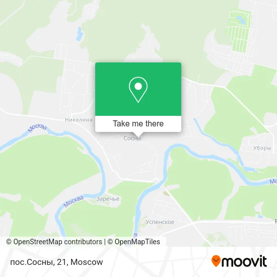 пос.Сосны, 21 map