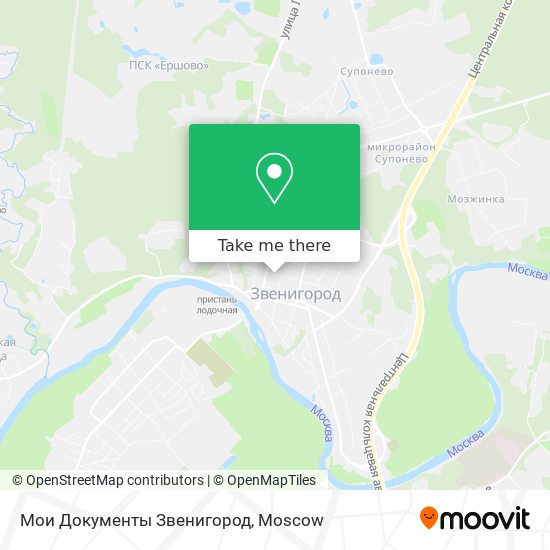 Мои Документы Звенигород map