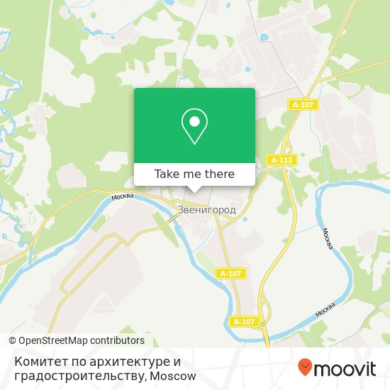 Комитет по архитектуре и градостроительству map