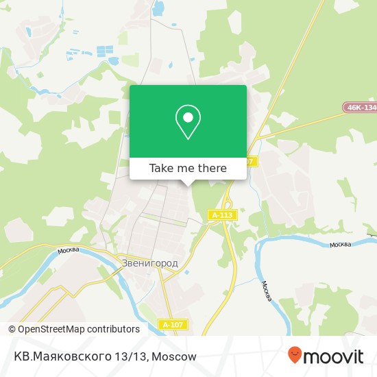 КВ.Маяковского 13/13 map