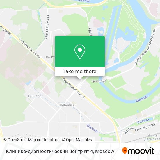 Клинико-диагностический центр № 4 map