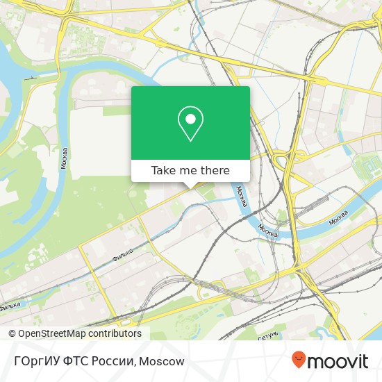 ГОргИУ ФТС России map