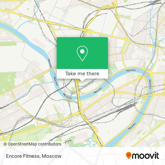 Encore Fitness map