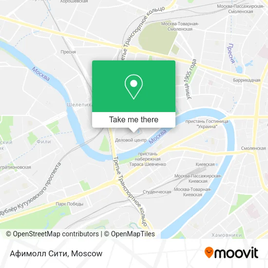 Афимолл Сити map