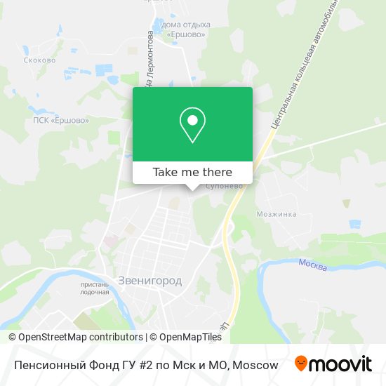 Пенсионный Фонд ГУ #2 по Мск и МО map