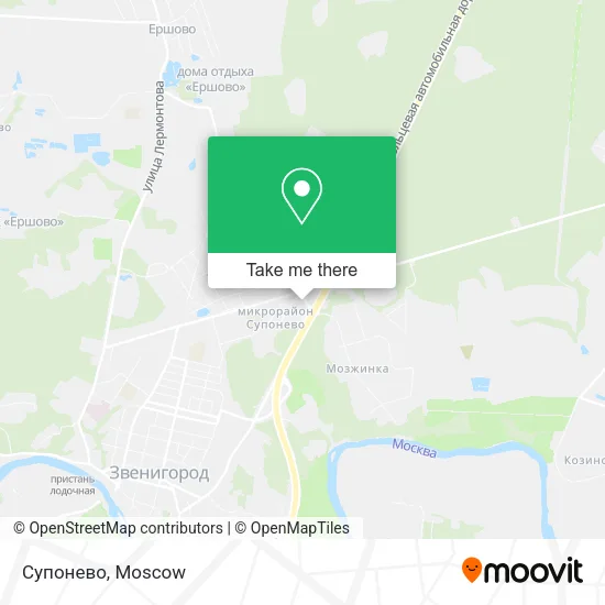 Супонево map