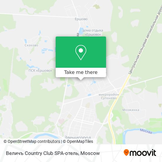 Величъ Country Club SPA-отель map