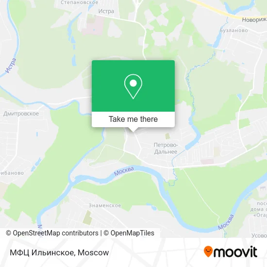 МФЦ Ильинское map