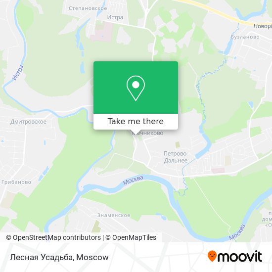 Лесная Усадьба map