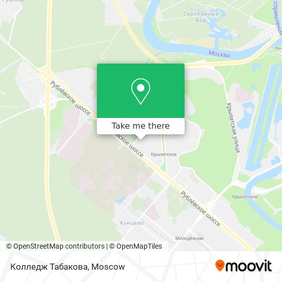 Колледж Табакова map