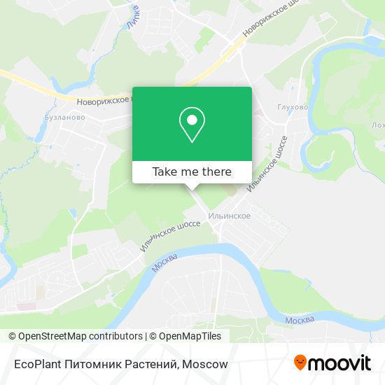 EcoPlant Питомник Растений map