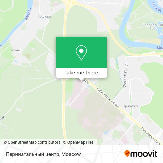 Перинатальный центр map