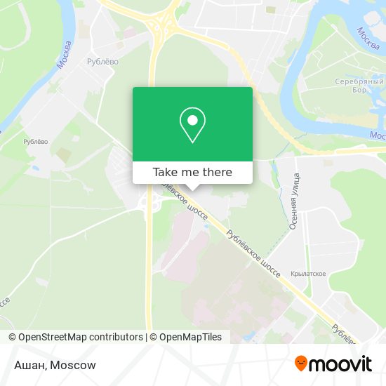 Aшан map