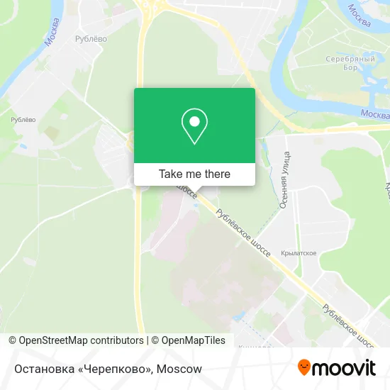 Остановка «Черепково» map