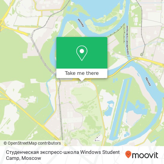 Студенческая экспресс-школа Windows Student Camp map