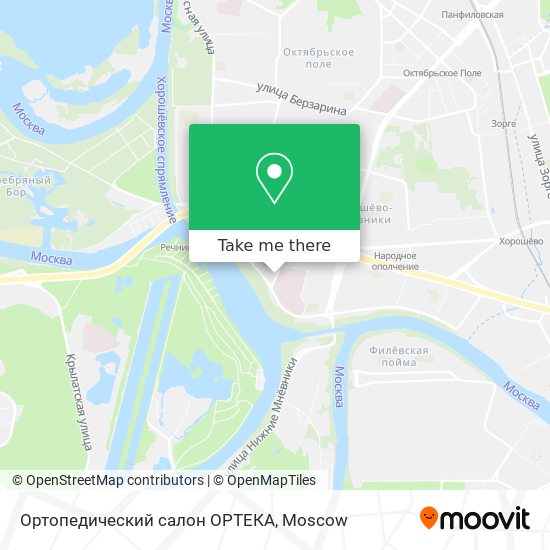 Ортопедический салон ОРТЕКА map