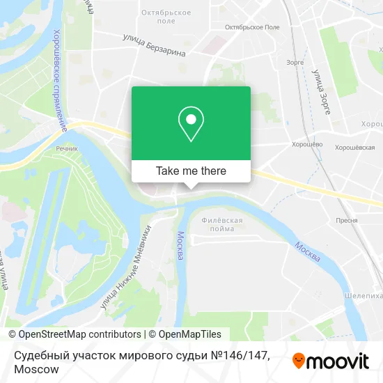 Судебный участок мирового судьи №146 / 147 map