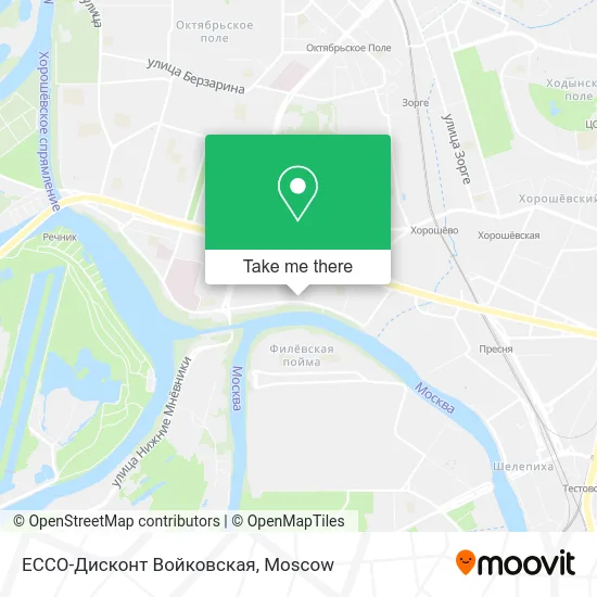 ECCO-Дисконт Войковская map