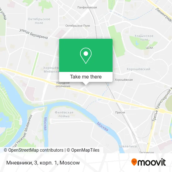 Мневники, 3, корп. 1 map