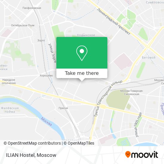 ILIAN Hostel map