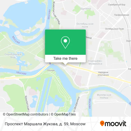 Проспект Маршала Жукова, д. 59 map