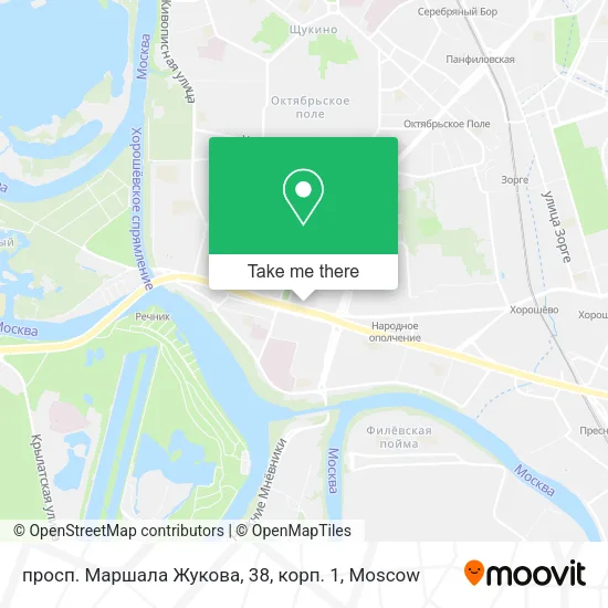 просп. Маршала Жукова, 38, корп. 1 map
