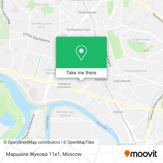 Маршала Жукова 11к1 map