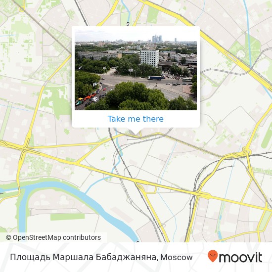 Площадь Маршала Бабаджаняна map