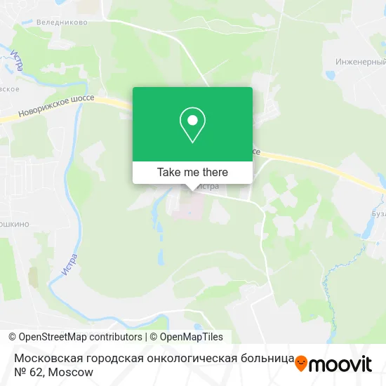Московская городская онкологическая больница № 62 map