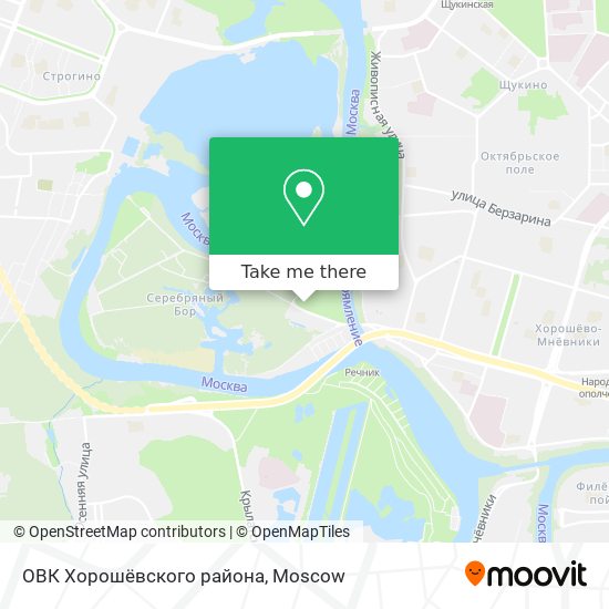 ОВК Хорошёвского района map
