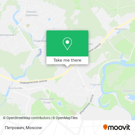 Петрович map