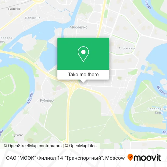 ОАО "МОЭК" Филиал 14 "Транспортный" map