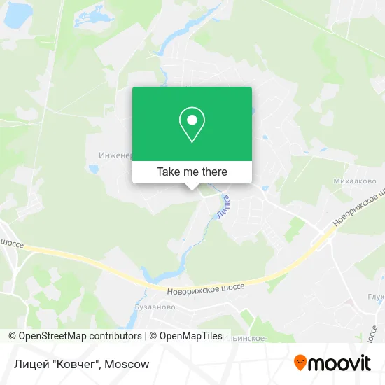 Лицей "Ковчег" map