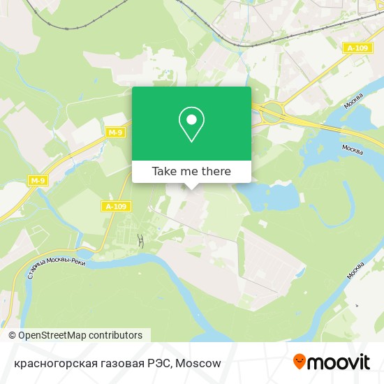 красногорская газовая РЭС map