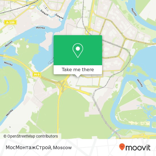 МосМонтажСтрой map